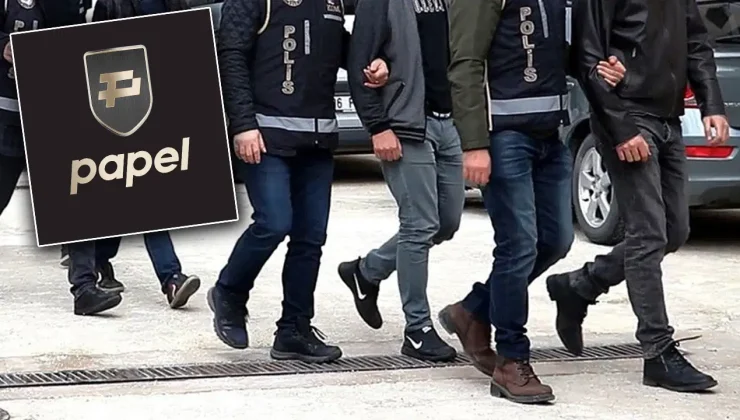 Papel Elektronik Para’ya operasyon!