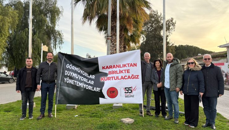 CTP’den 6 ilçede eş zamanlı eylem…