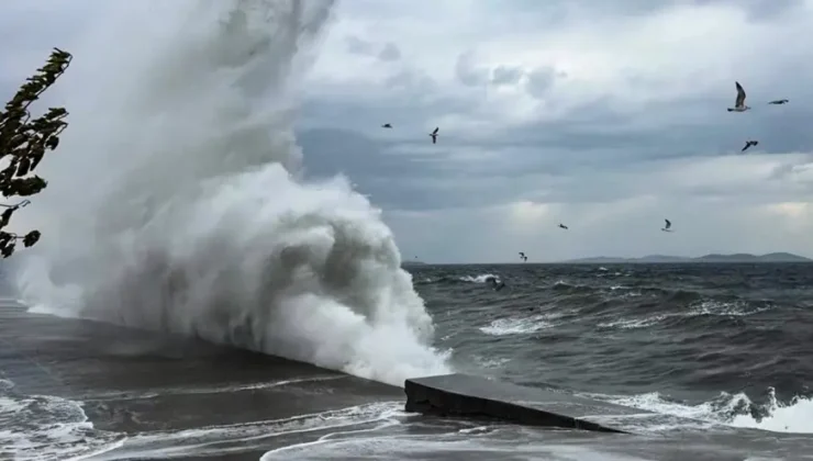 Meteoroloji’den denizlerde fırtına uyarısı