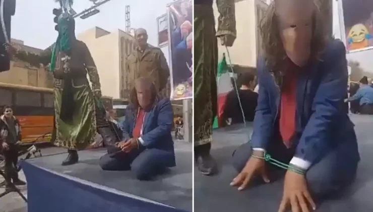 Komşu ülkede kaydedilen görüntü gündeme bomba gibi düştü