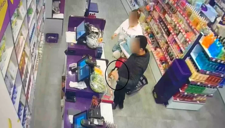 Aile boyu dadandılar! 1.2 milyonluk makyaj malzemesi çaldılar