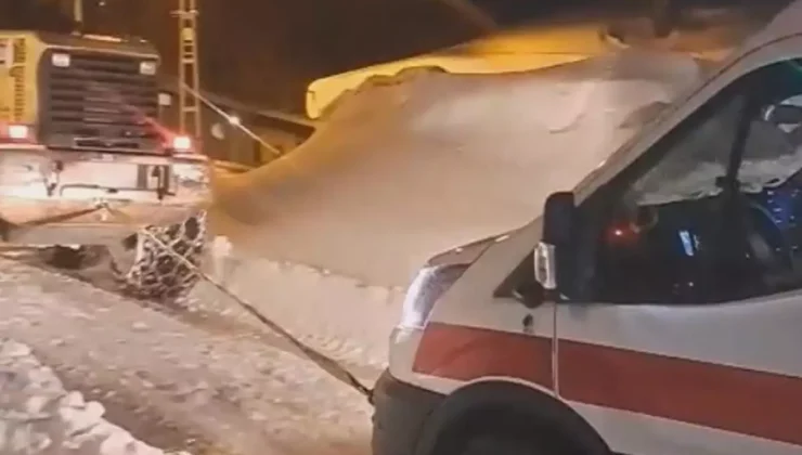 Hamile Kadın 5 Saatte Hastaneye Ulaştırıldı