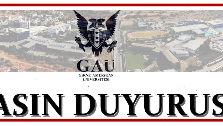 GAÜ Rektörlüğü: ”KKTC’nin istikrarlı ve güvenli ortamı içerisinde eğitim ve akademik faaliyetlerimiz planlandığı şekilde sürüyor”