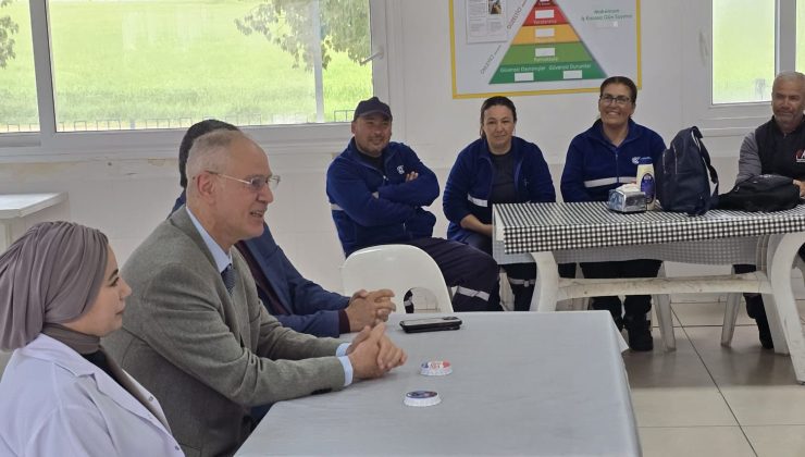 Hasipoğlu’ndan Ektam çalışanlarına bayram ziyareti