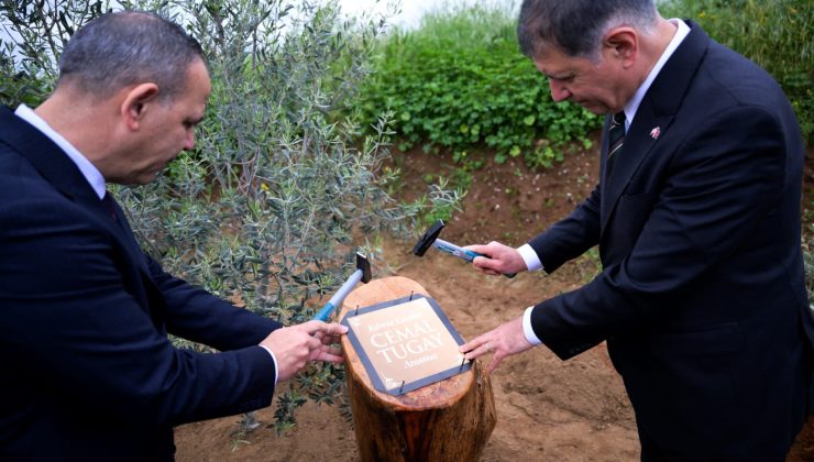 Harmancı ve Tugay, Spor ve Kardeşlik Parkı alanını ziyaret etti