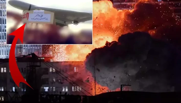 İran’dan intikam operasyonu! Kamikaze İHA’lar bu mesajla havalandı
