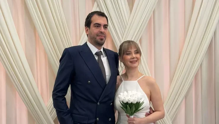 İş insanı Can Arda Çatalkaya ile psikolog Merve Kılıç İstanbul’da evlendi