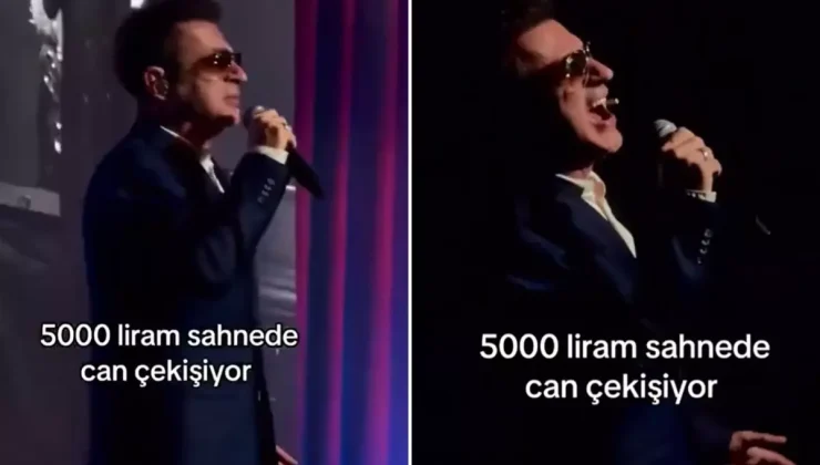 Teoman’ın canlı performansı alay konusu oldu: 5 bin liram sahnede can çekişiyor