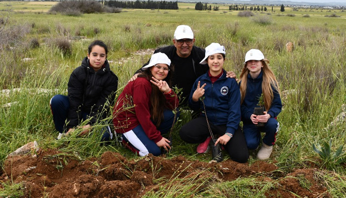 Mesarya bölgesinde 1000 fidan dikildi
