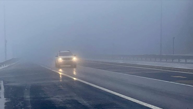 Acapulco Kavşağı ile Beşparmak Bufavento restoran arasında yoğun sis