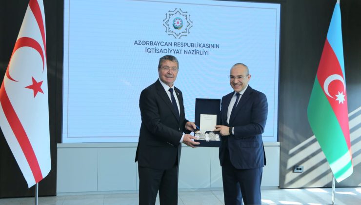 Başbakan Ünal Üstel Bakü’de temaslarını sürdürüyor