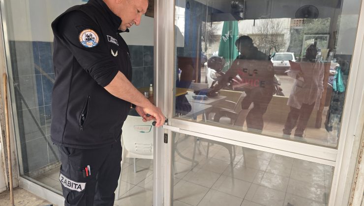 Gazimağusa’da, 1 işletme mühürlendi, 4 işletmeye süreli ihbar…