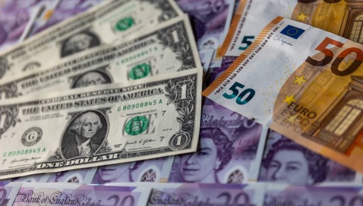 Sterlin 60,10 TL, euro 52,20 TL, dolar 44,85 TL’den işlem görüyor