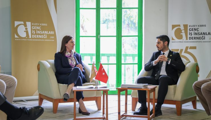 CTP, Genç İş İnsanları Derneği’ni ziyaret etti
