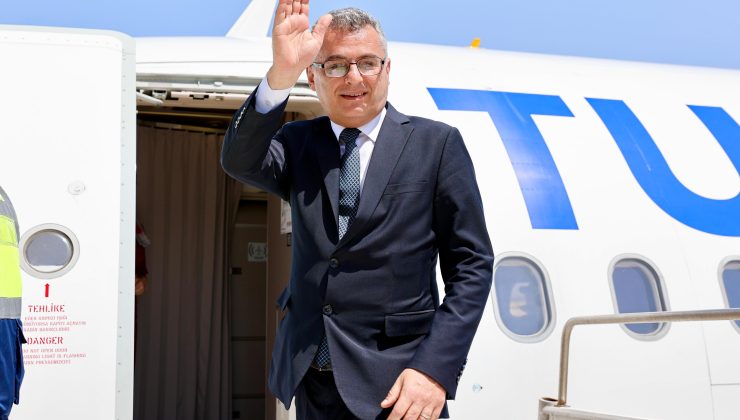 Erhürman Antalya Diplomasi Forumu’na katılmak üzere Türkiye’ye gitti