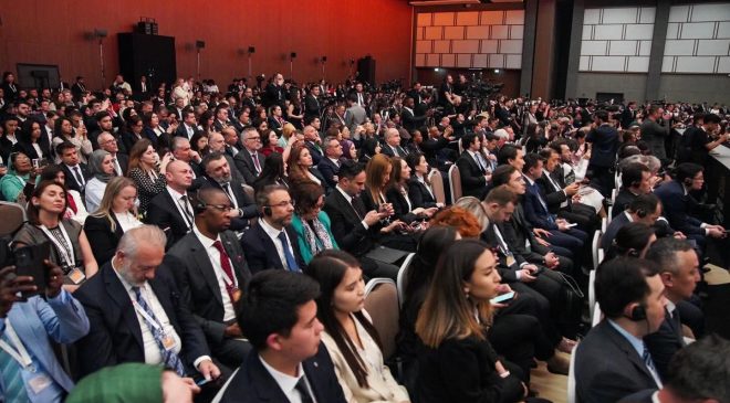 Cumhurbaşkanı Erhürman, Antalya Diplomasi Forumu açılış törenine katıldı