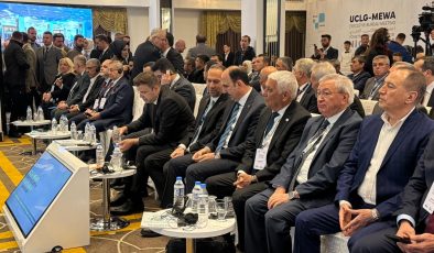 Kıbrıs Türk Belediyeler Birliği heyeti UCLG-MEWA Yönetim Kurulu toplantısına katıldı