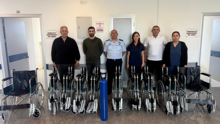 Kıbrıs Türk Polis Mensupları Derneği’nden, Onkoloji Bölümü’ne bağış