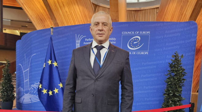 AKPM’de konuşan Taçoy: “Kıbrıslı Türkler fiziki saldırılara, şiddet eylemlerine maruz kaldı”