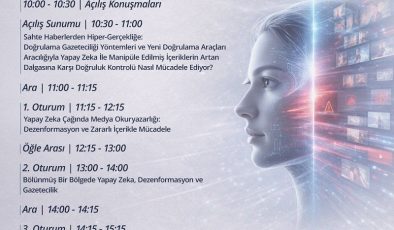 Yapay Zeka, Manipülasyon ve Medya Okuryazarlığı Zirvesi cumartesi günü yapılacak