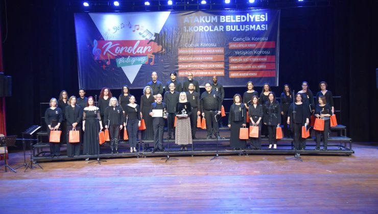 Kıbrıs Polifonik Korolar Derneği Çoksesli Korosu, Samsun’da konser verdi
