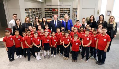 Öztürkler, Güzelyurt Barış İlkokulu öğrencilerini kabul etti