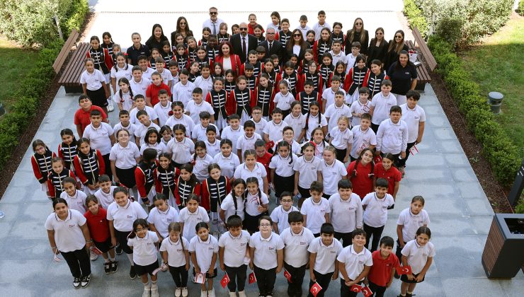 Öztürkler, 23 Nisan İlkokulu öğrencilerini kabul etti