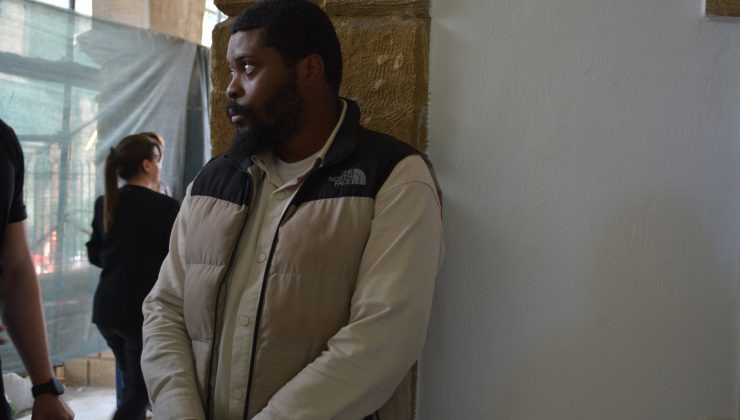 KKTC’de izinsiz ikamet etmek Suçundan tutuklanan Achille Luhata Djonga mahkemeye çıkarıldı.