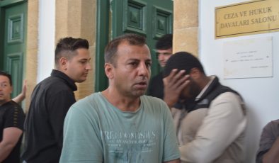 Gönyeli’de meydana sirkat suçundan tutuklanan Bahman Shaban mahkemeye çıkarıldı.