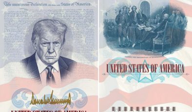 Pasaportlara Trump’ın portresi basılacak