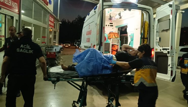 Babası tarafından bıçaklanan kadın yaralandı