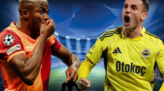 Canlı anlatım: Dev derbide ilk gol geldi