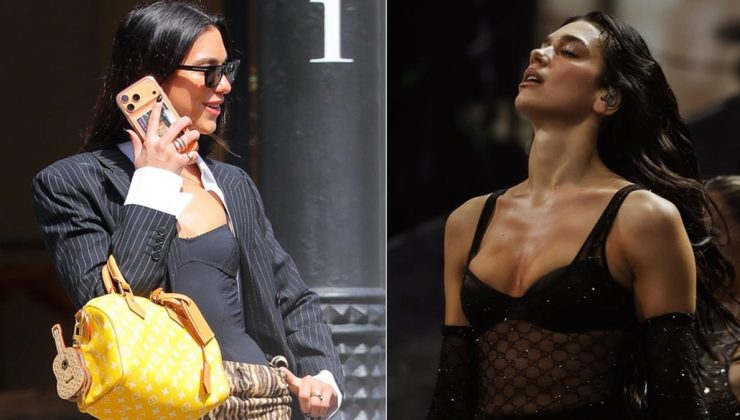 Dua Lipa’nın telefon kılıfı dikkat çekti