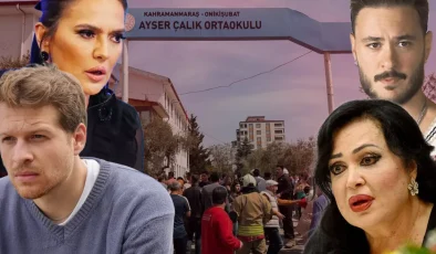 Kahramanmaraş’taki okul saldırısına ünlüler tepki gösterdi