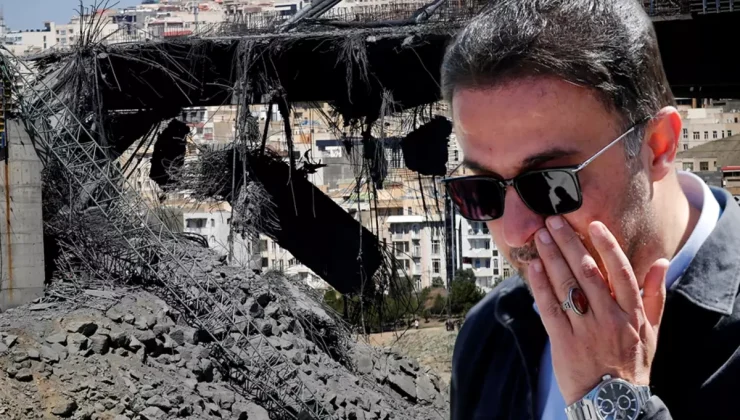 Orta Doğu’nun en yüksek köprüsünde ağır yıkım! Proje müdürü gözyaşlarını tutamadı