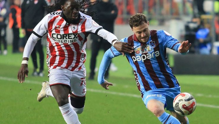 Samsunspor’u penaltılarda yenen Trabzonspor yarı finale yükseldi