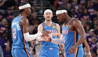 Shai Gilgeous-Alexander 42 sayı attı, Oklahoma City Thunders seriyi 3-0 yaptı
