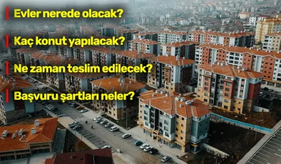 TOKİ’den piyasanın yarı fiyatına kiralık konutlar! İşte tüm detaylar