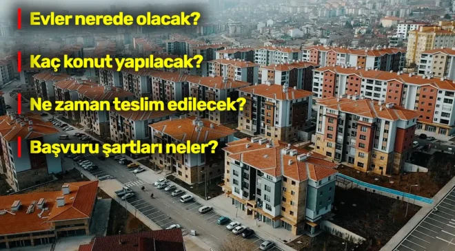 TOKİ’den piyasanın yarı fiyatına kiralık konutlar! İşte tüm detaylar