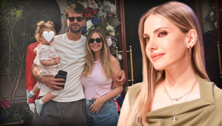 Ünlü oyuncu Eda Ece kızının yüzünü ilk kez gösterdi