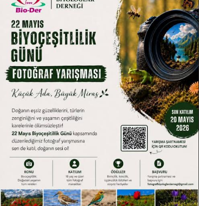 Biyologlar Derneği, 22 Mayıs Biyoçeşitlilik Günü dolayısıyla fotoğraf yarışması düzenleyecek
