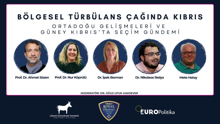 “Bölgesel Türbülans Çağında Kıbrıs” paneli cumartesi günü yapılıyor