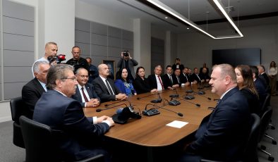 Üstel, RTÜK Başkanı Daniş ve beraberindeki heyeti kabul etti