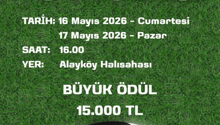 Lefkoşa Gençlik Derneği’nin halı saha turnuvası 16-17 Mayıs’ta yapılacak