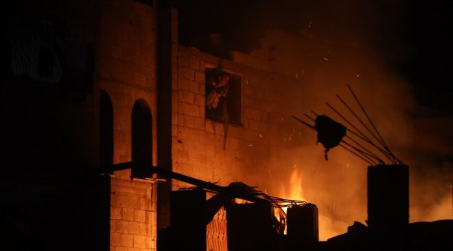 İsrail ordusunun Gazze’ye düzenlediği saldırıda 9 Filistinli yaralandı