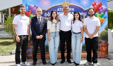 Cumhurbaşkanı Erhürman, Atatürk Öğretmen Akademisi’nde çocuk şenliğine katıldı