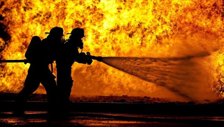 Gazimağusa’da garaj yangını… Boya, tiner ve çeşitli eşyalar zarar gördü