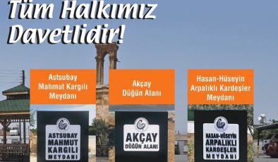 Akçay’da yarın üç meydanın açılışı yapılacak