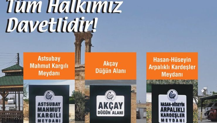 Akçay’da yarın üç meydanın açılışı yapılacak
