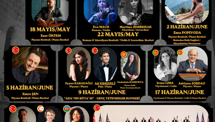 Kuzey Kıbrıs Uluslararası Bellapais Müzik Festivali pazartesi günü başlıyor